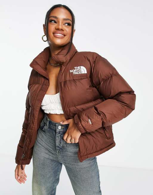 The north store face jacket brown