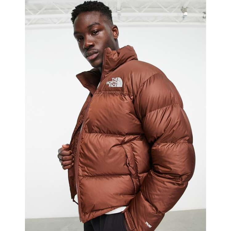 Classic Brown North Face Puffer Jacket