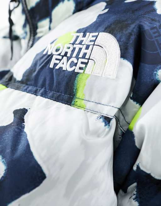 North face clearance white camo jacket