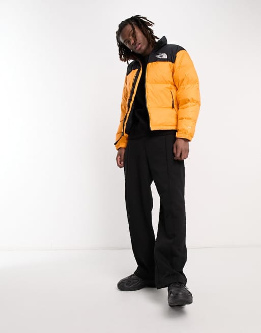 The North Face 1996 Retro Nuptse down puffer jacket in orange