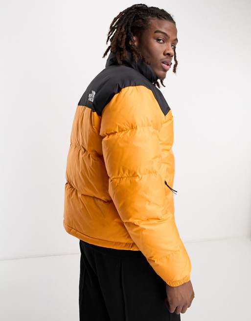 The north face 2025 1996 retro nuptse orange