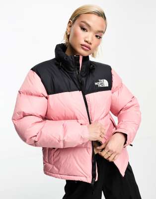 The north face women's 1996 retro nuptse jacket store in pink