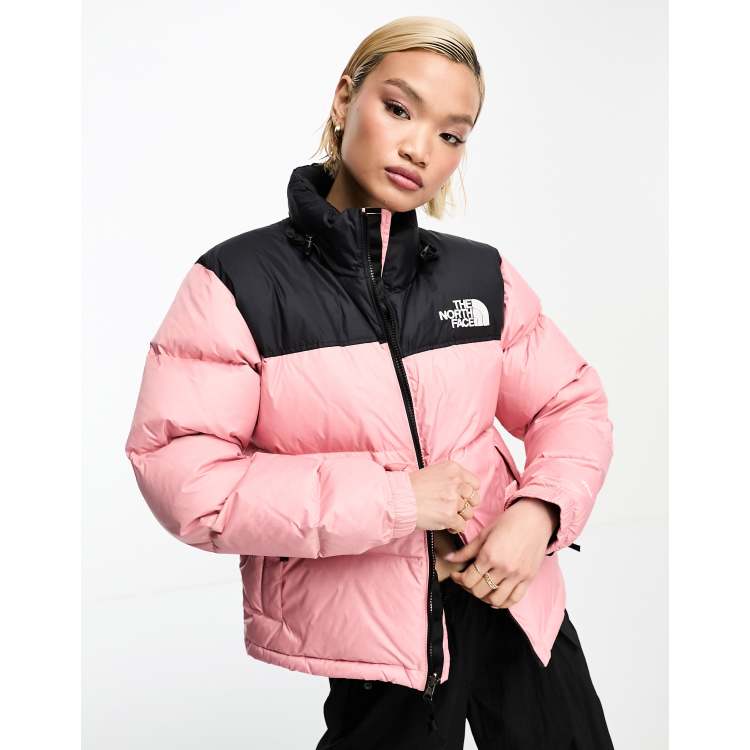 North face puffer store jacket womens long