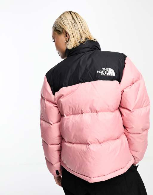 The North Face 1996 Retro Nuptse down puffer jacket in pink