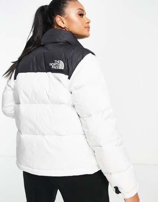 The North Face 1996 Retro Nuptse down puffer jacket in white ASOS