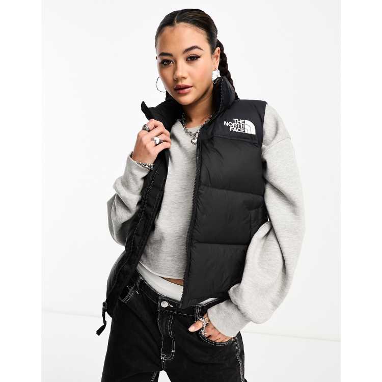 The north sale face puffer vest