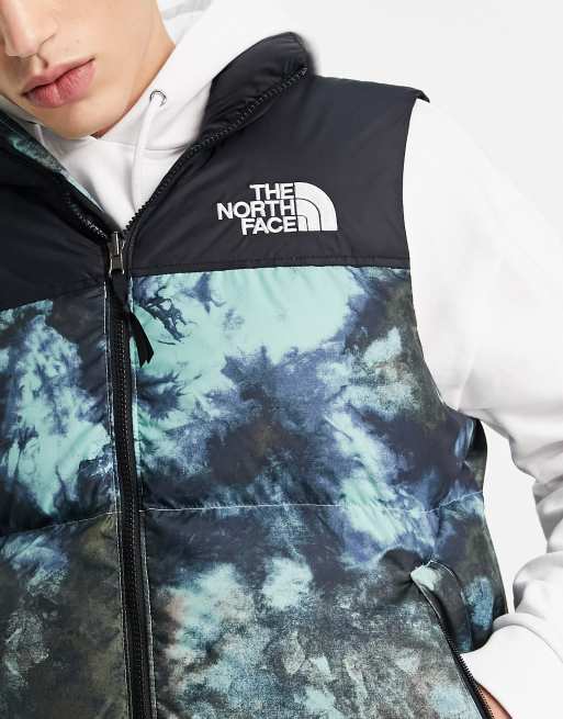 The North Face Men's Nuptse Printed Down Vest