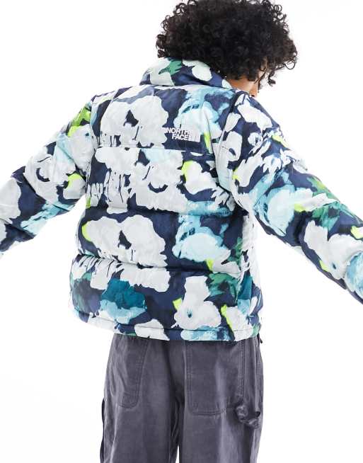 The North Face - 1996 Retro Nuptse - Dynejakke med blomstermønster, 2 af 4
