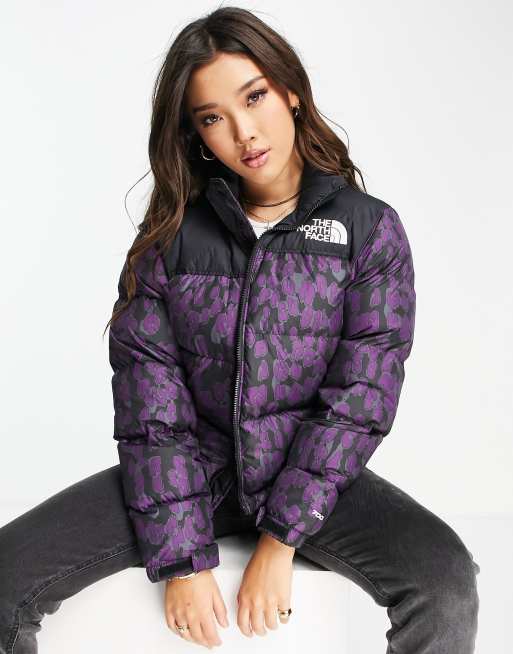 The north face nuptse on sale lila