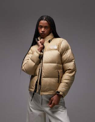 The North Face - 1996 Retro Nuptse - Gesteppte Daunenjacke in Stein-Neutral