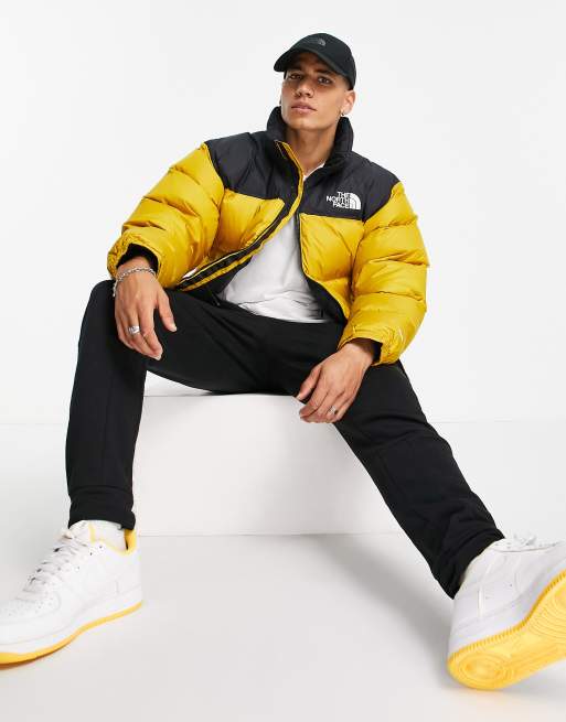 The North Face - 1996 Retro Nuptse - Gul jakke, 4 af 4