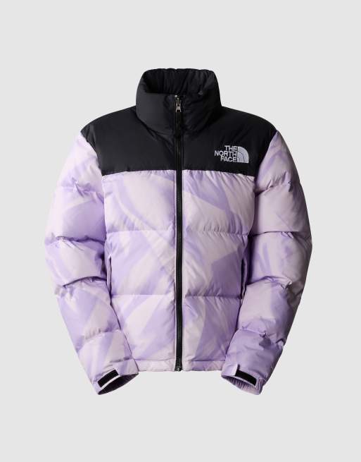 The North Face - 1996 Retro Nuptse - Jack in lila en zwart