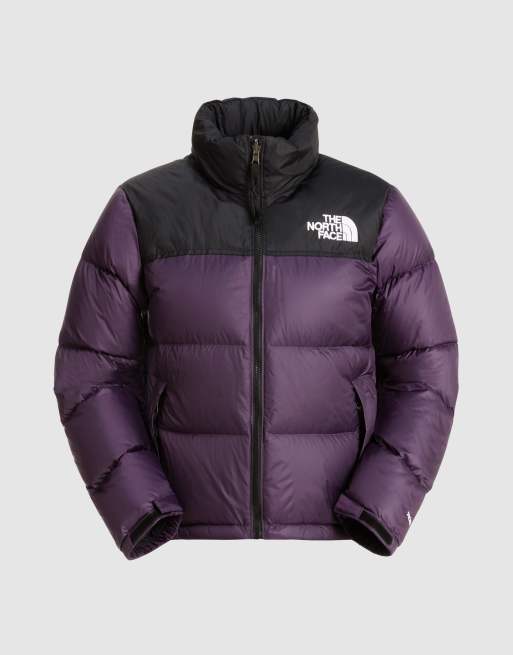 The North Face - 1996 Retro Nuptse - Jack in paars en zwart, 3 van 4