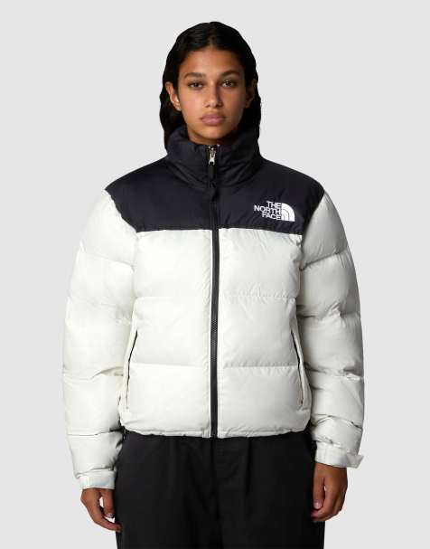 The North Face - 1996 Retro Nuptse - Jack in wit en zwart - view 1