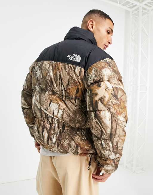 North face camouflage outlet coat