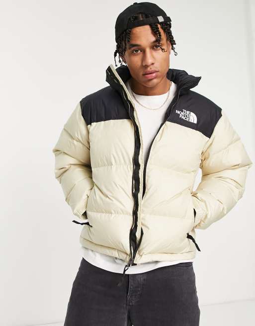 The North Face 1996 Retro Nuptse jacket in beige