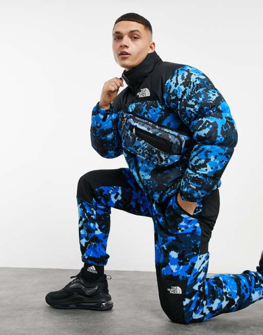 The north face online camo nuptse