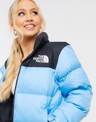 the north face coat blue