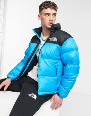 The North Face 1996 Retro Nuptse Down Jacket In Blues