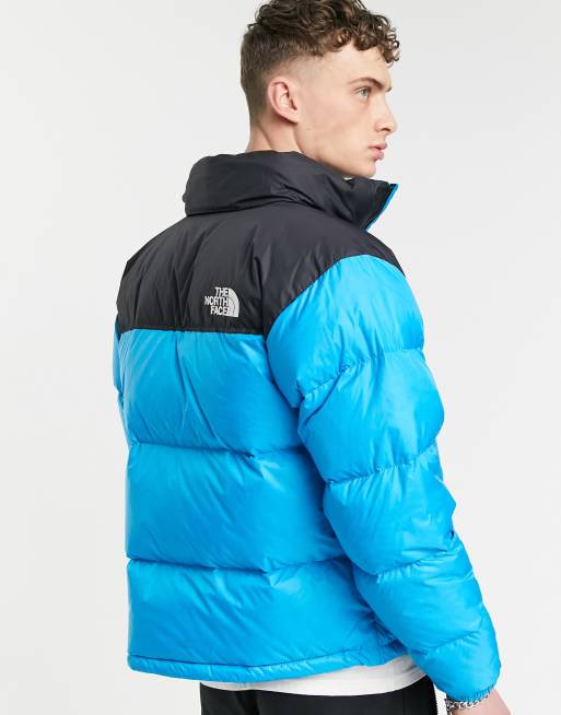 Men's 1996 retro online nuptse packable jacket blue