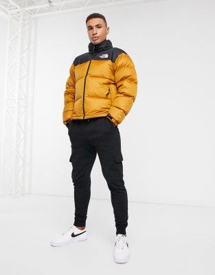 north face nuptse outfit