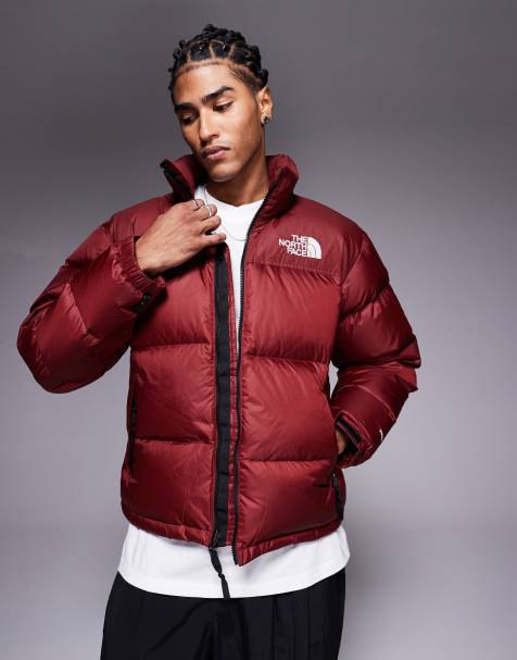 The North Face 1996 Retro Nuptse jacket in burgundy - view 1