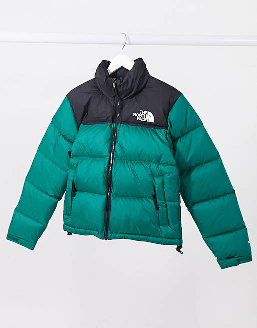 Green Down 1996 Retro Nuptse Jacket By The North Face On Sale | lupon ...