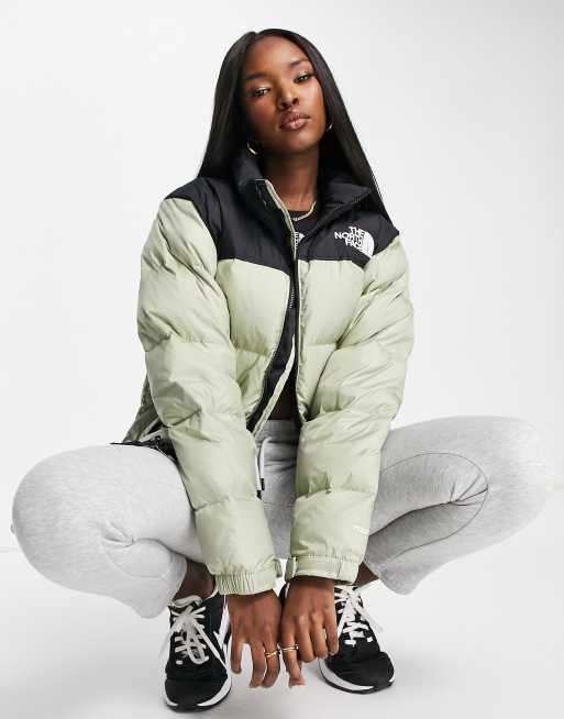 The North Face 1996 Retro Nuptse jacket in light green