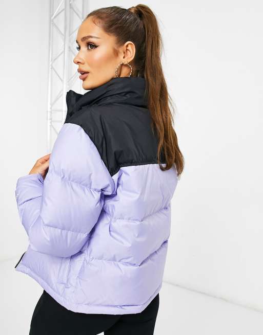 North face cheap lilac puffer