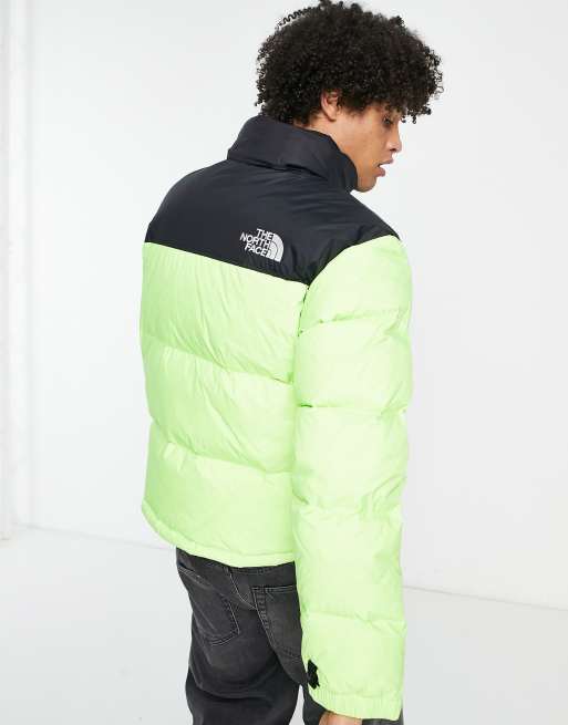 North face lime on sale green