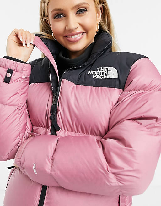 The North Face 1996 Retro Nuptse jacket in pink