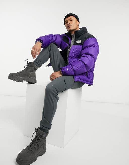 The North Face 1996 Retro Nuptse jacket in purple