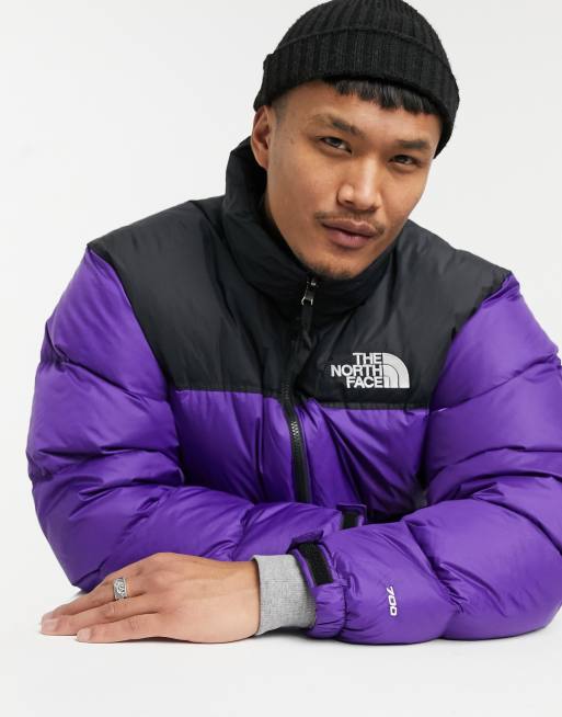 The North Face 1996 Retro Nuptse jacket in purple ASOS