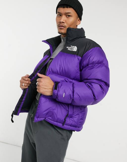 The north face nuptse on sale lila