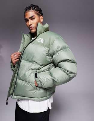 The North Face 1996 Retro Nuptse Jacket In Green