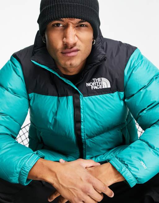 North face 2024 nuptse teal