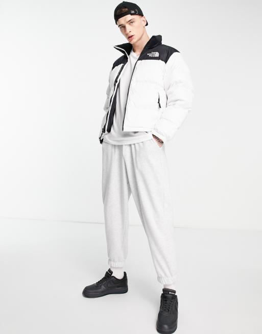 North face nuptse outlet white