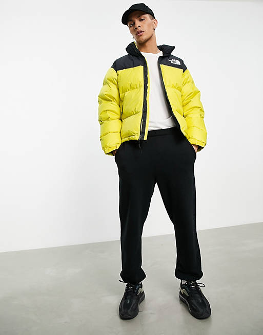 The North Face 1996 Retro Nuptse jacket in yellow