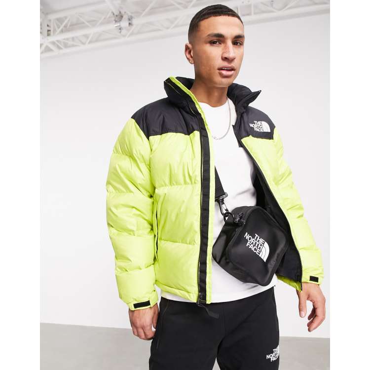 The North Face 1996 Retro Nuptse jacket in yellow ASOS