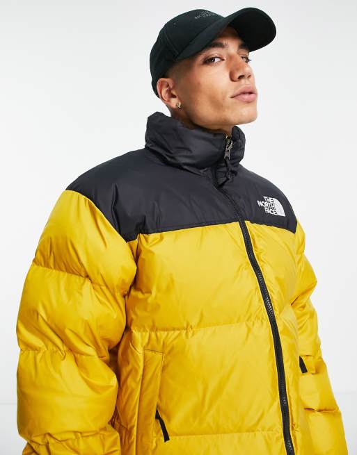 North face 1996 deals nuptse jacket yellow