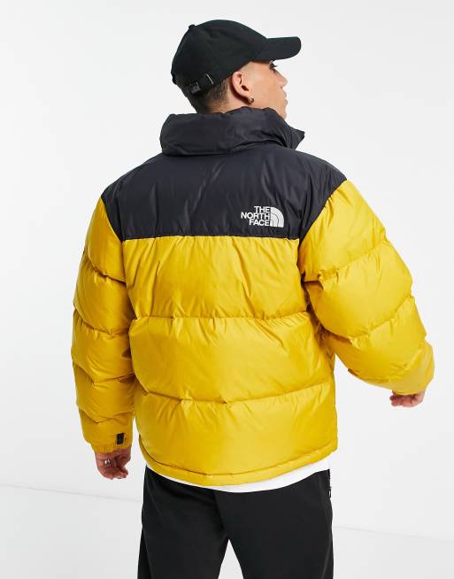 The north face 2024 nuptse 1996 yellow