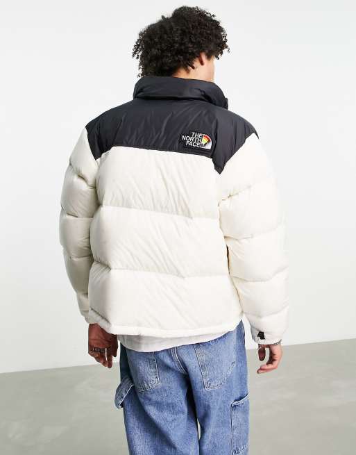 The north face outlet nuptse bianco