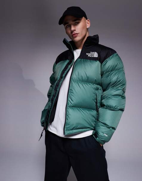 The North Face – 1996 Retro Nuptse – Pufferjacke in Grün - view 1