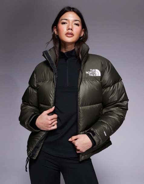 The North Face – 1996 Retro Nuptse – Pufferjacke in Grün - view 1
