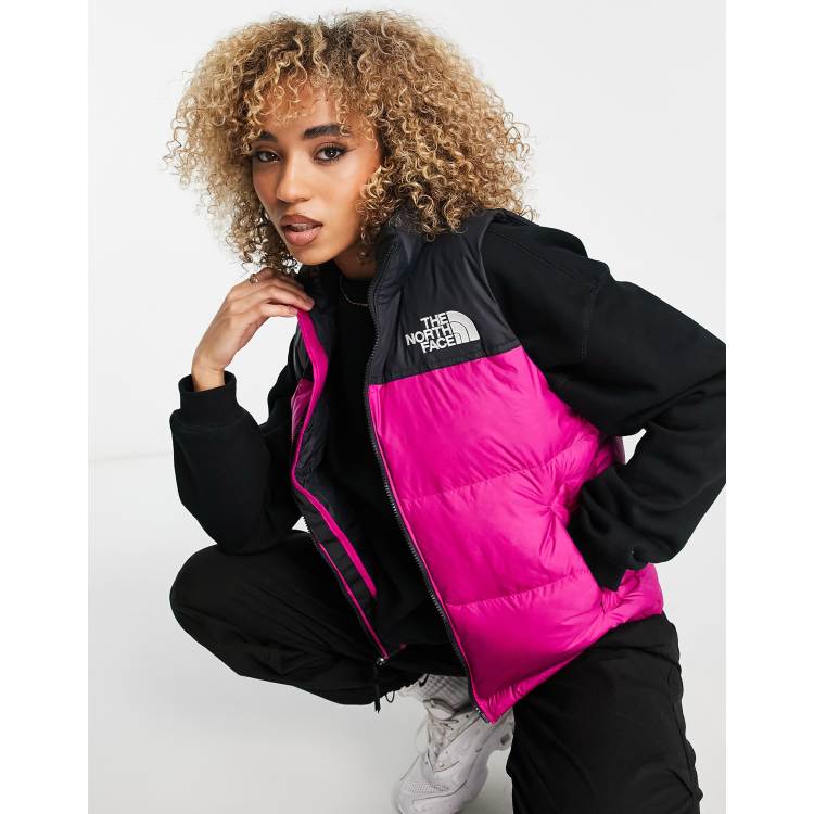 The North Face – 1996 Retro Nuptse – Rosa dunväst ASOS