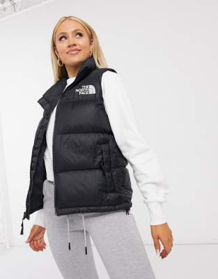 north face nuptse vest womens gilet