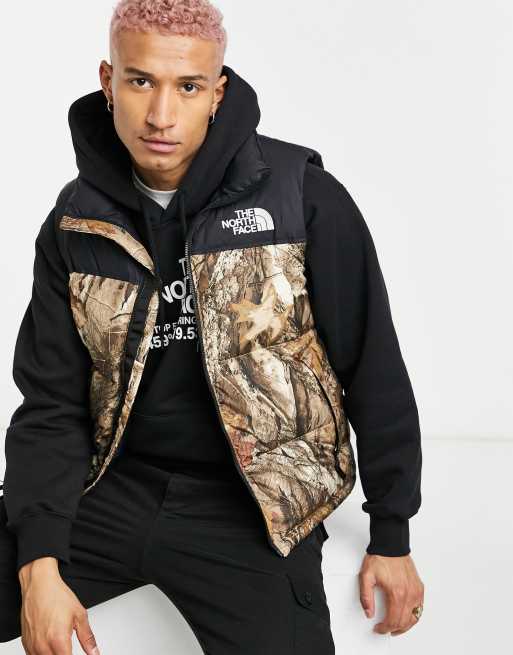 North face nuptse discount camo