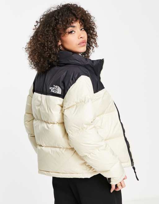 The North Face 1996 Retro Nuptse Veste Beige ASOS