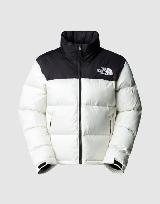 The North Face - 1996 Retro Nuptse - Veste - Blanc dune/noir, 3 de 4