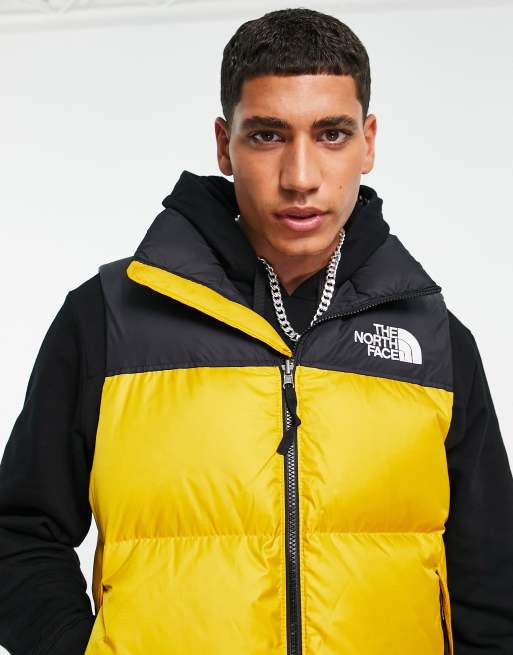 The North Face - 1996 Retro Nuptse - Veste sans manches - Jaune, 2 de 4